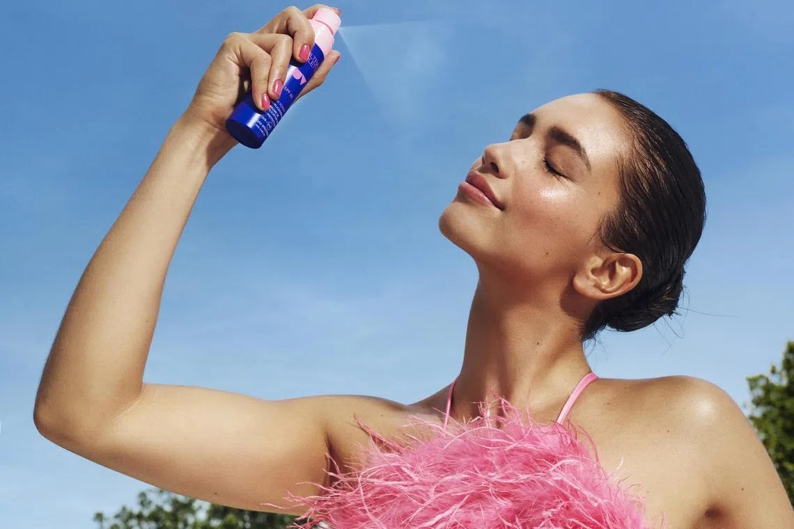 Ultra Violette's Preen Screen SPF 50 Reapplication Mist Skinscreen.