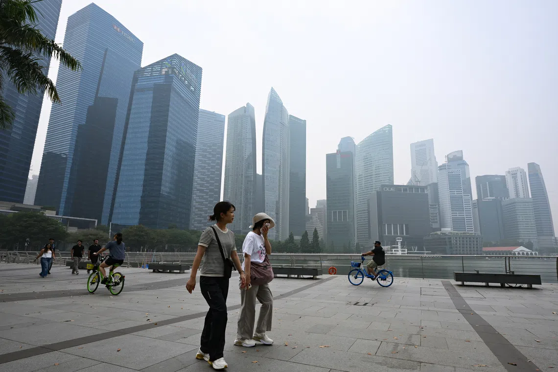 NEA said on Oct 23 that it was taking action against 10 companies under Singapore’s Transboundary Haze Pollution Act.