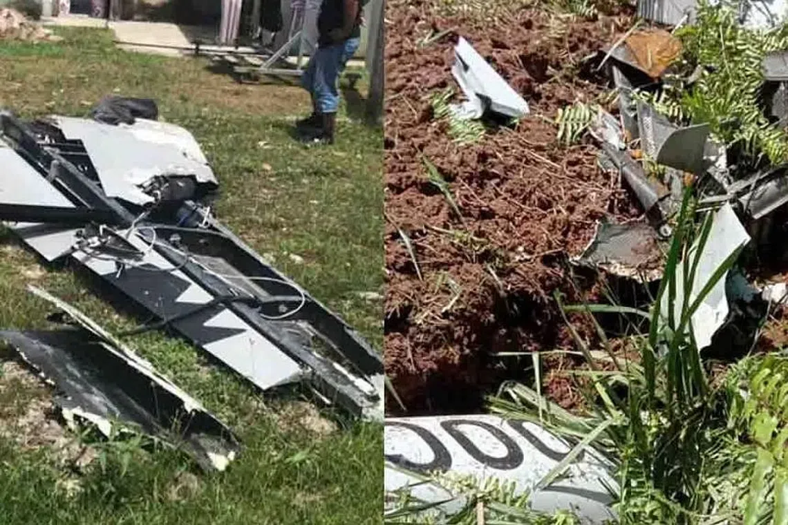 The light aircraft model Gabriel BK 160 spiralled out of control and crashed into an oil palm plantation in Kampung Tok Muda, in Kapar, Selangor, on Feb 13.