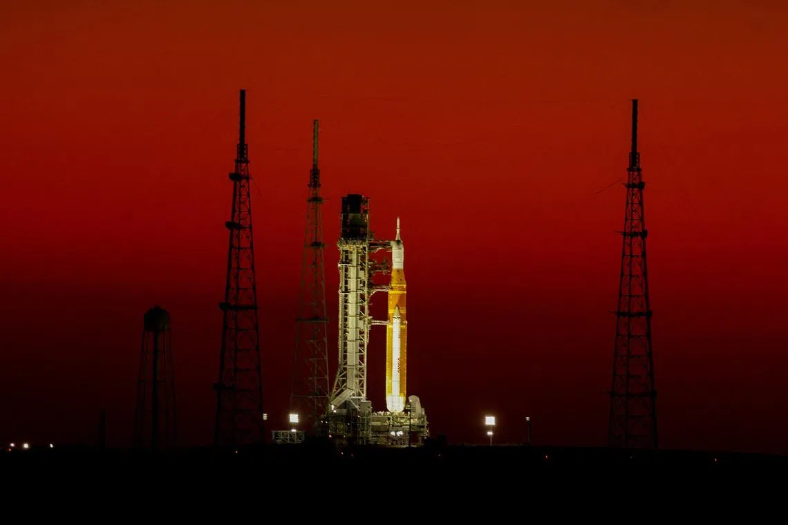 It’s go time: Historic moon mission set for lift-off