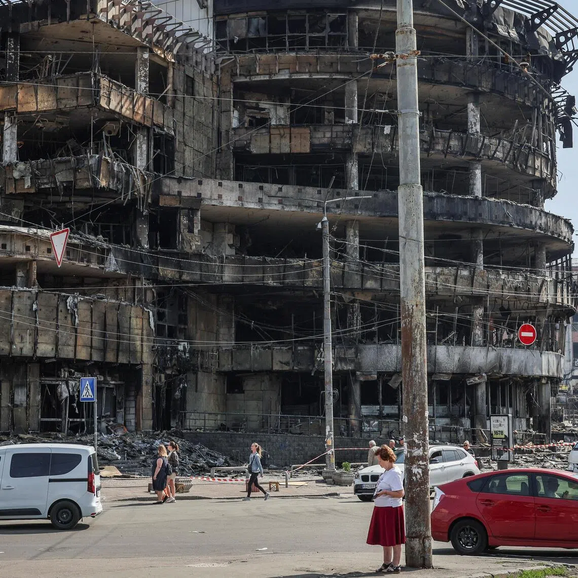The Russian strike over the weekend was one of the biggest attacks on Kyiv since the war began.