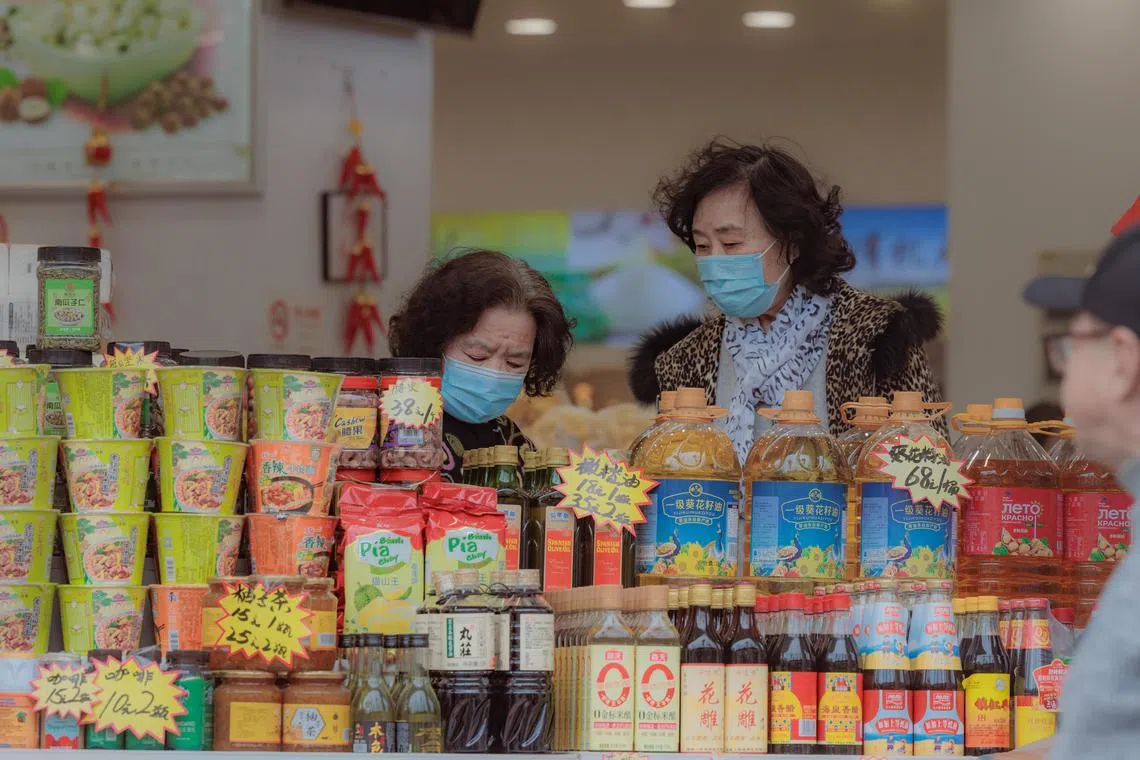 China consumer prices rose 1 per cent last month from a year earlier, rising at the slowest pace since February 2022. 