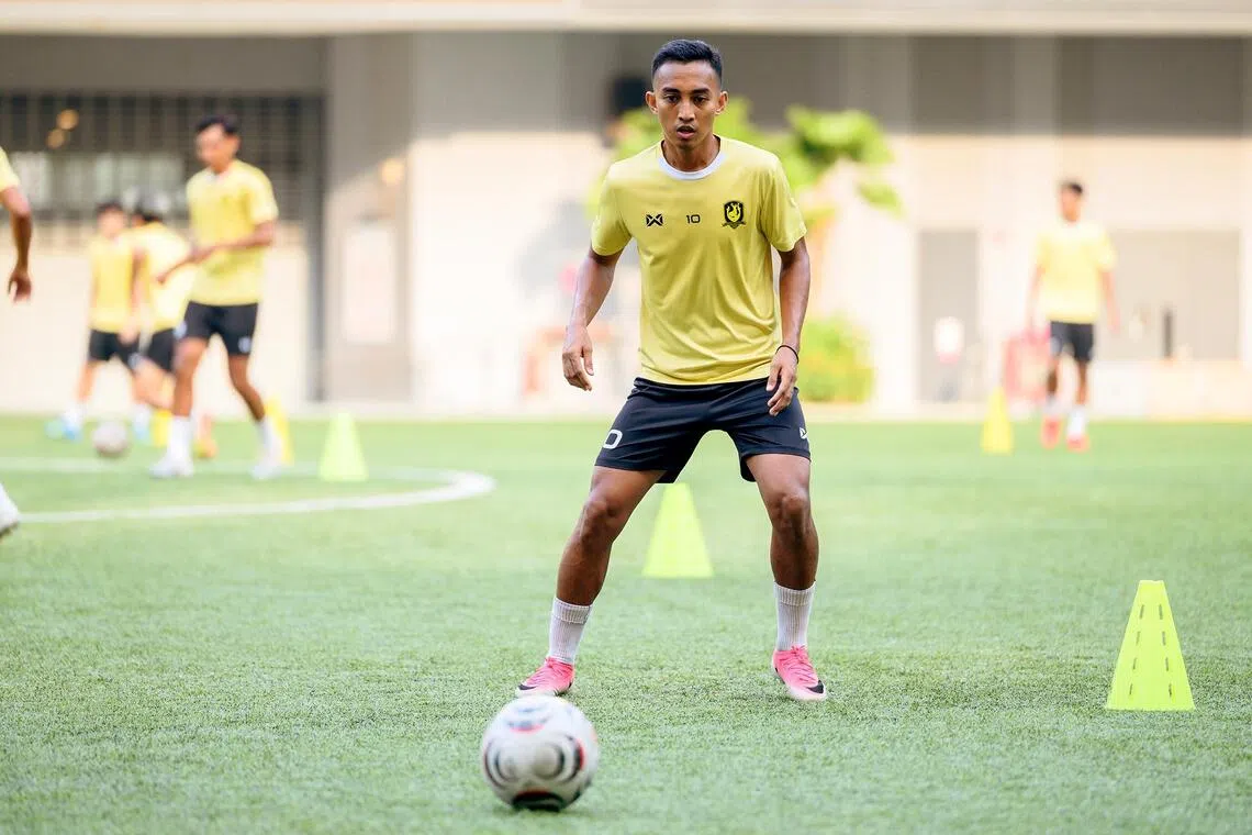 Back to full fitness, Tampines Rovers’ Faris Ramli stakes claim for ...