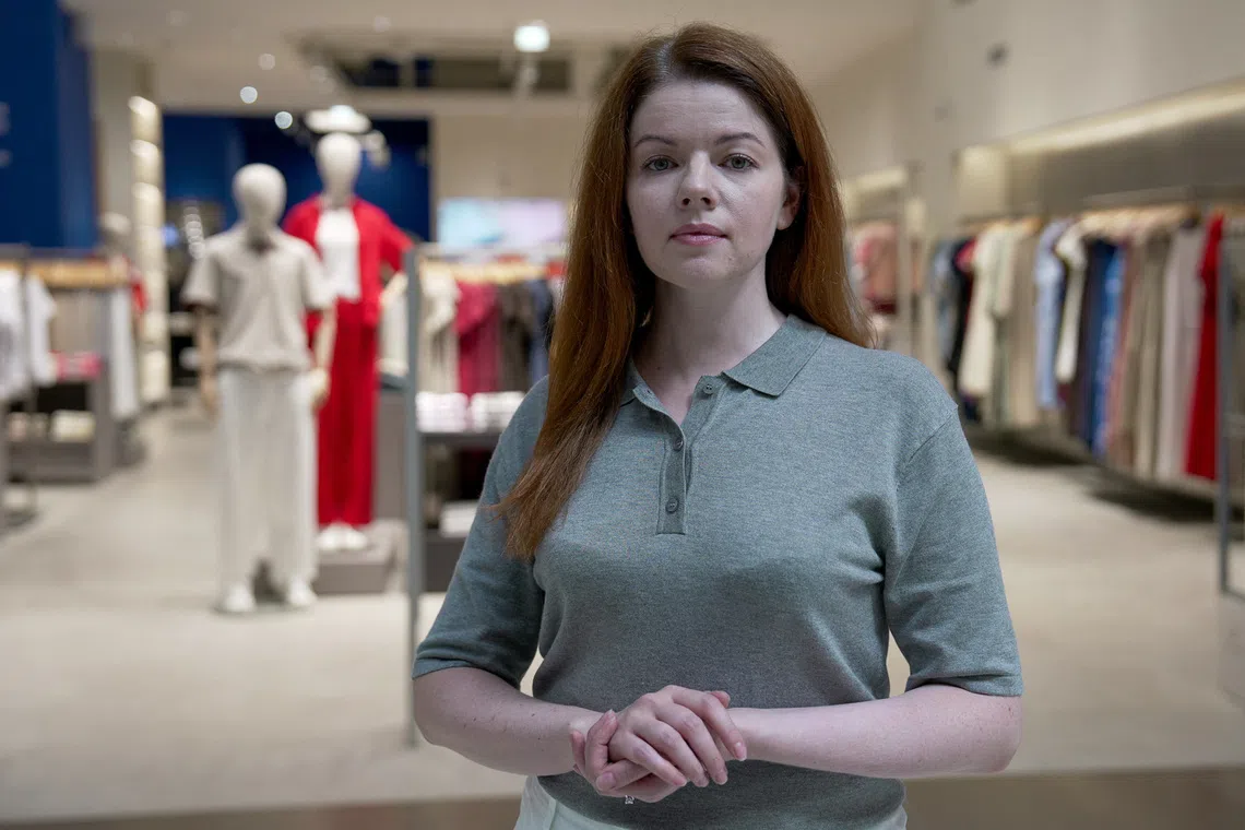 Marina Drozhzhina, e-commerce director at fashion brand Finn Flare, which lost products worth more than 100 million roubles (S$1.55 million) in July when drones sparked a blaze at Wildberries’ Elektrostal warehouse.