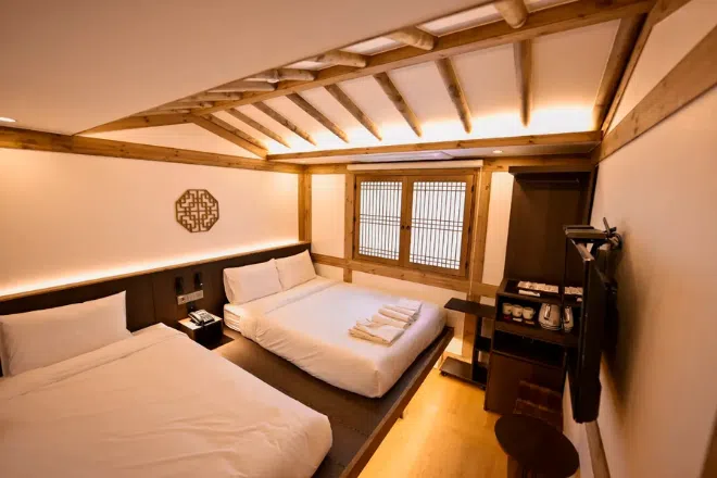 Best hotels in Seoul: Hanok Hotel Daam room