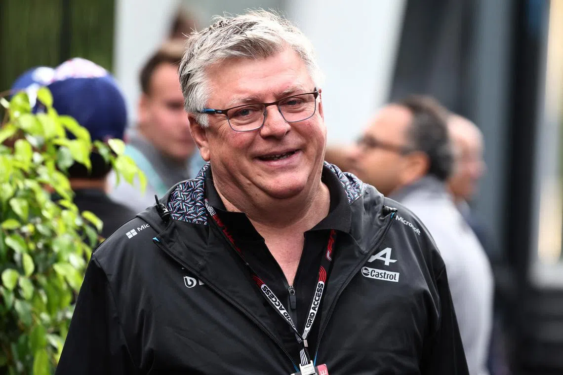 Formula One F1 - Belgian Grand Prix - Spa-Francorchamps, Spa, Belgium - July 30, 2023 Otmar Szafnauer's last day as Alpine's team principal ahead of the Belgian Grand Prix REUTERS/Stephanie Lecocq/File Photo