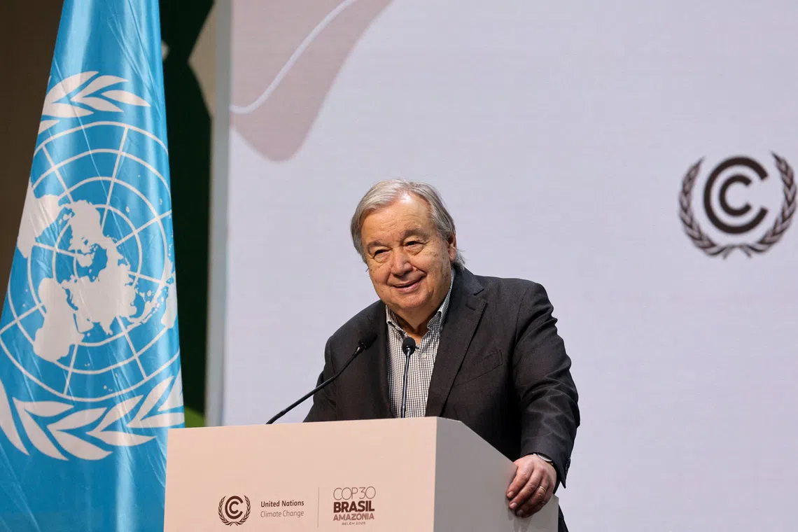 UN Secretary General Antonio Guterres is currently the UN's chief administrator.