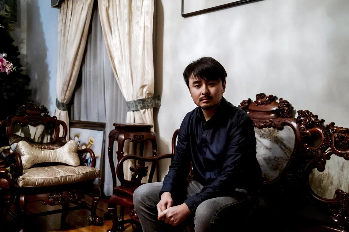 Brandon Tsay at home in San Marino, California, on Jan 22, 2023.