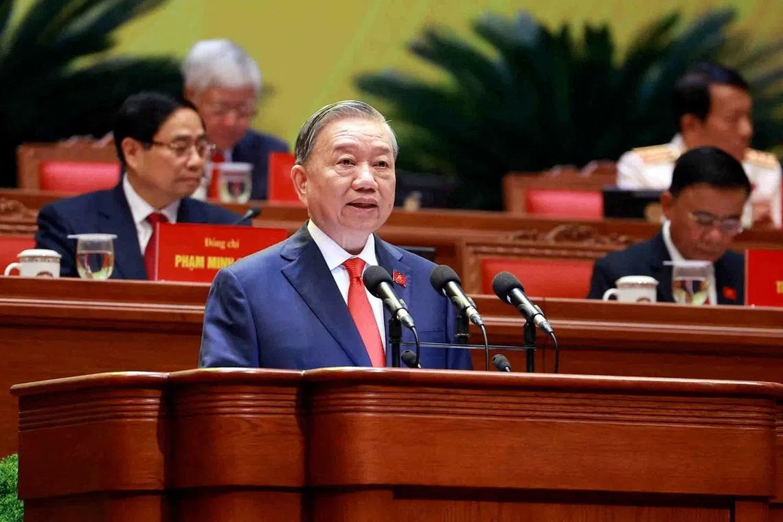 Vietnam’s To Lam edges closer to new leadership term after decisive congress cut short