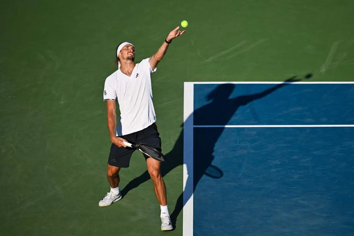 Alexander Zverev admitted his confidence was low after an early exit in Montreal, but was pleased with his opening win in Cincinnati.