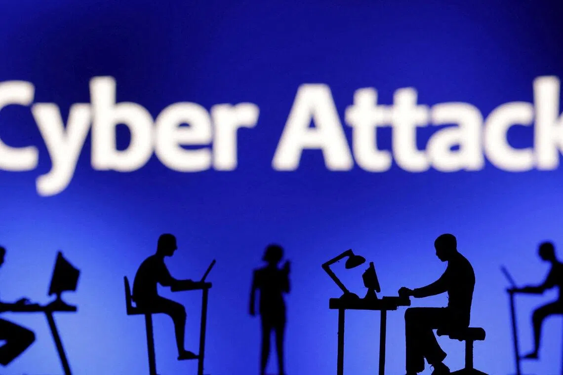 Chinese cyber attacks on Taiwan government departments reached an average of 2.8 million per day. 