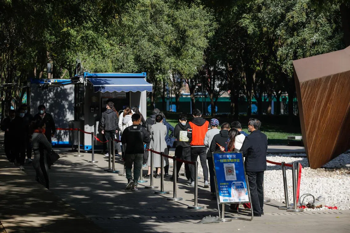 China is grappling with its highest tallies of coronavirus cases since April.