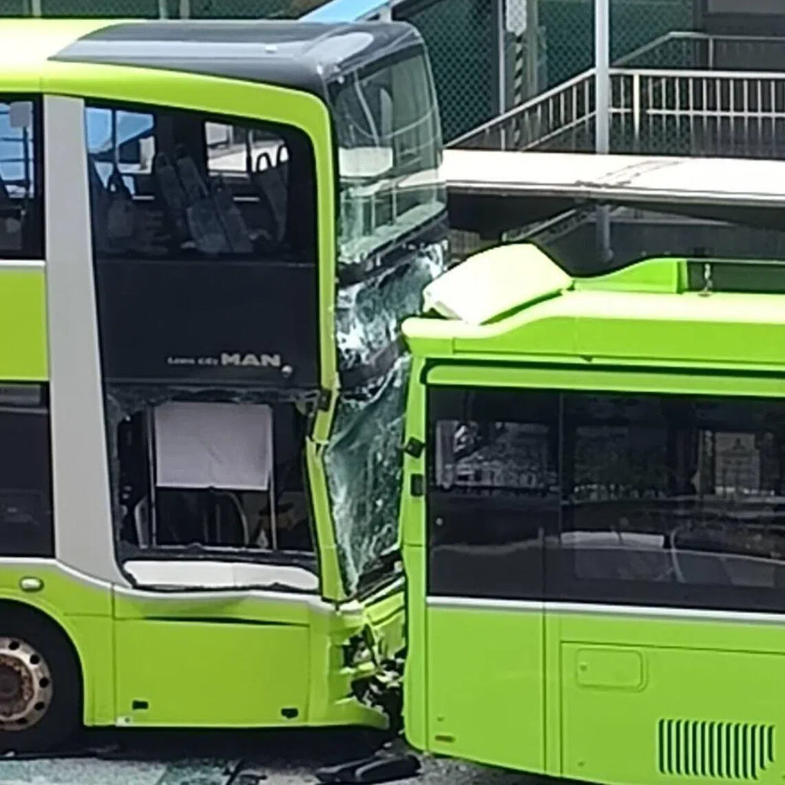The police and Singapore Civil Defence Force said they were alerted to the accident, which took place in Sengkang East Road, at 11.15am on Feb 9.