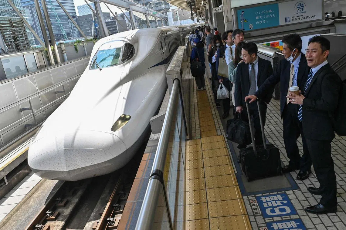 Shinkansen customers can bring small dogs, cats and other animals, including pigeons on board – but not snakes.