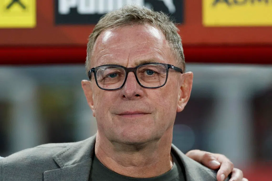 Soccer Football - International Friendly - Austria v Tunisia - Ernst Happel Stadion, Vienna, Austria - June 1, 2026 Austria coach Ralf Rangnick before the match REUTERS/Lisa Leutner