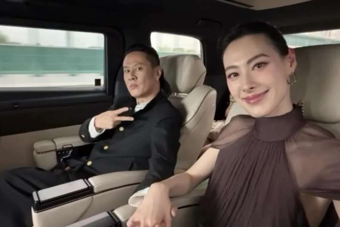 Isabella Leong shares a photo with Marc Ma on social media on June 23. 