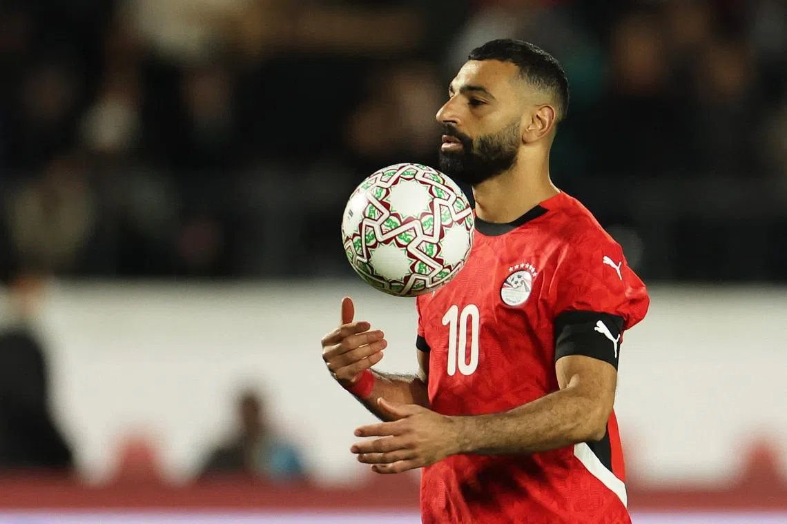 Soccer Football - CAF Africa Cup of Nations - Morocco 2025 - Third Place Match - Egypt v Nigeria - Mohammed V Stadium, Casablanca, Morocco - January 17, 2026 Egypt's Mohamed Salah before taking his penalty during the penalty shootout REUTERS/Amr Abdallah Dalsh