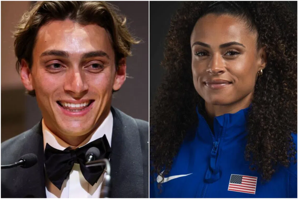 Swedish pole vault star Armand ‘Mondo’ Duplantis and US track sensation Sydney McLaughlin-Levrone were named athletes of the year by World Athletics in Monaco.