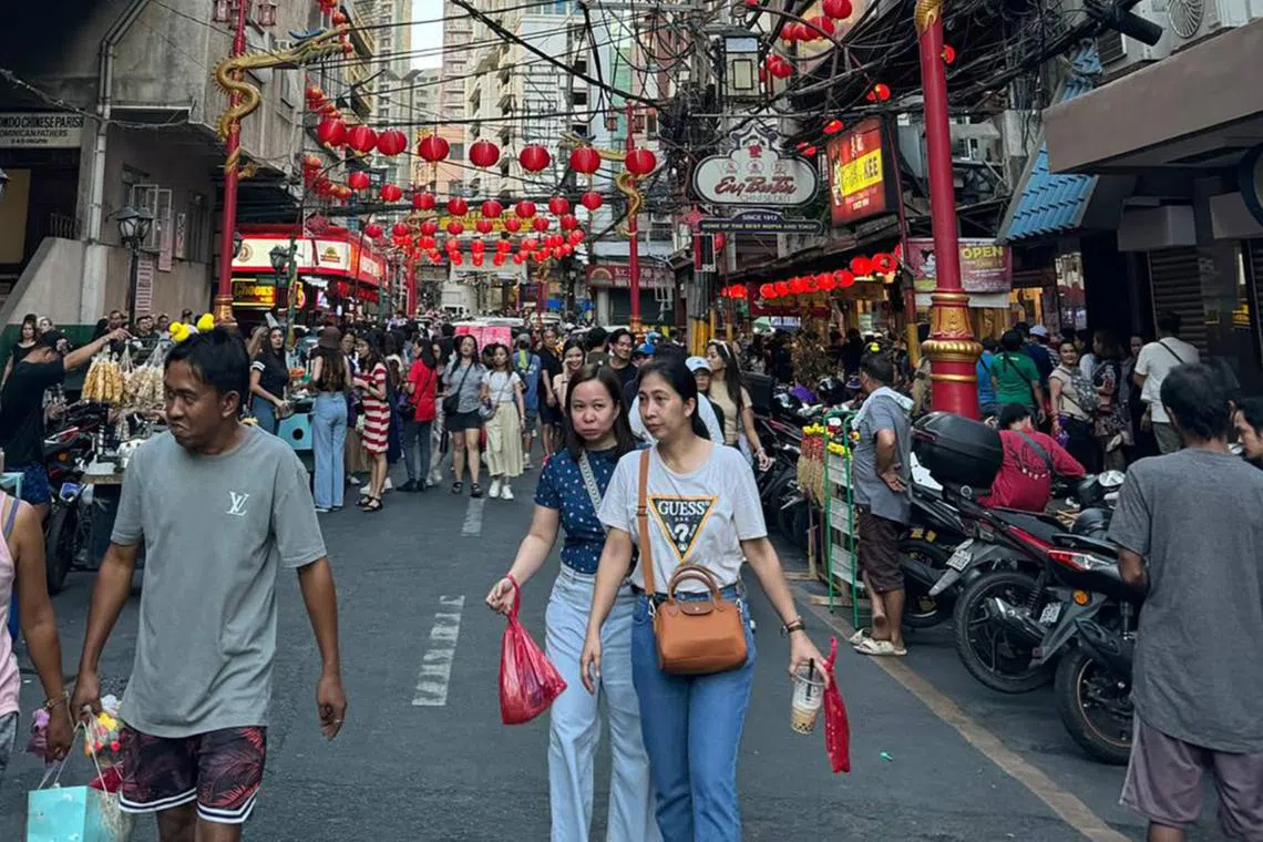 There are 1.2 million Tsinoys or Filipinos of Chinese ancestry in the Philippines.