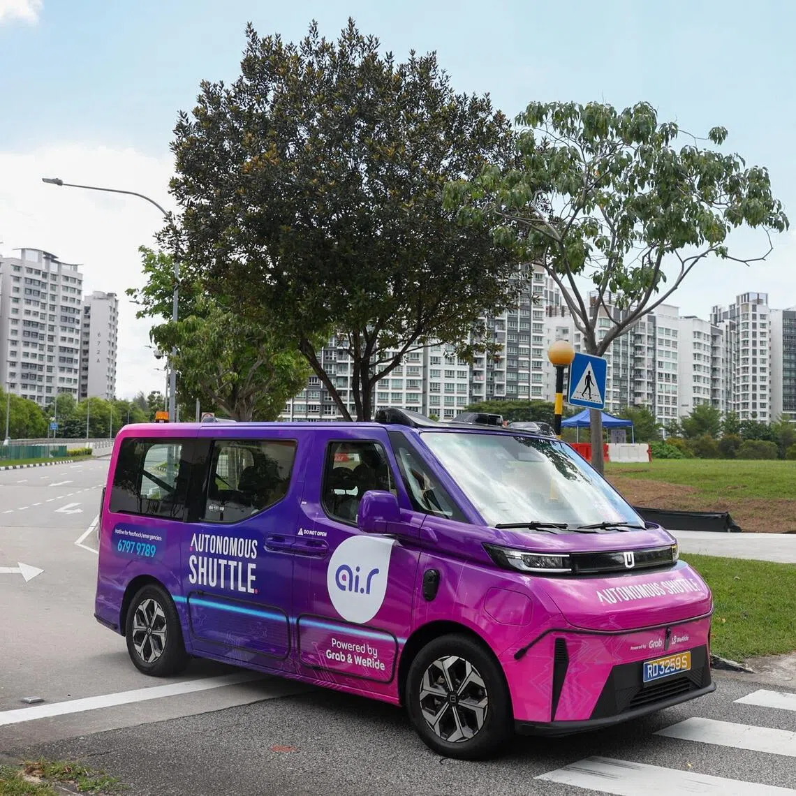 The $4 flat fare for the self-driving shuttles was supposed to have been implemented from the middle of 2026.