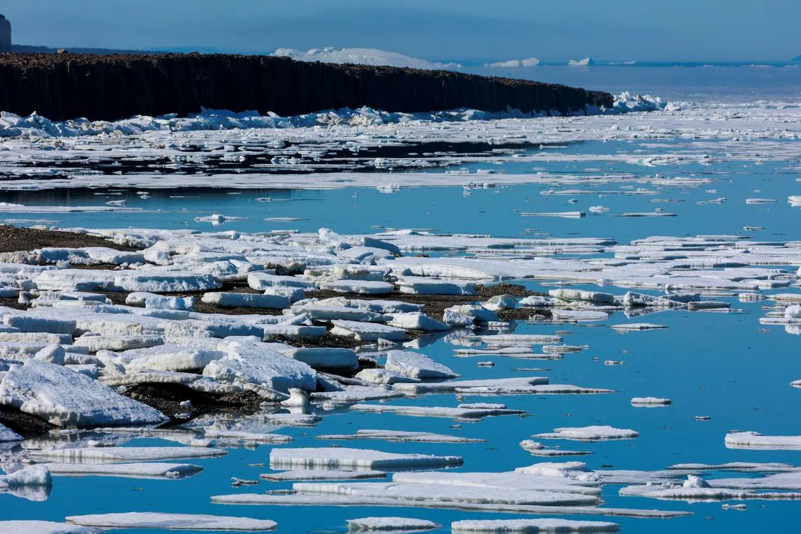 Going forward, the melting of ice sheets in Greenland and Antarctica will become a major driver of sea level rise. 