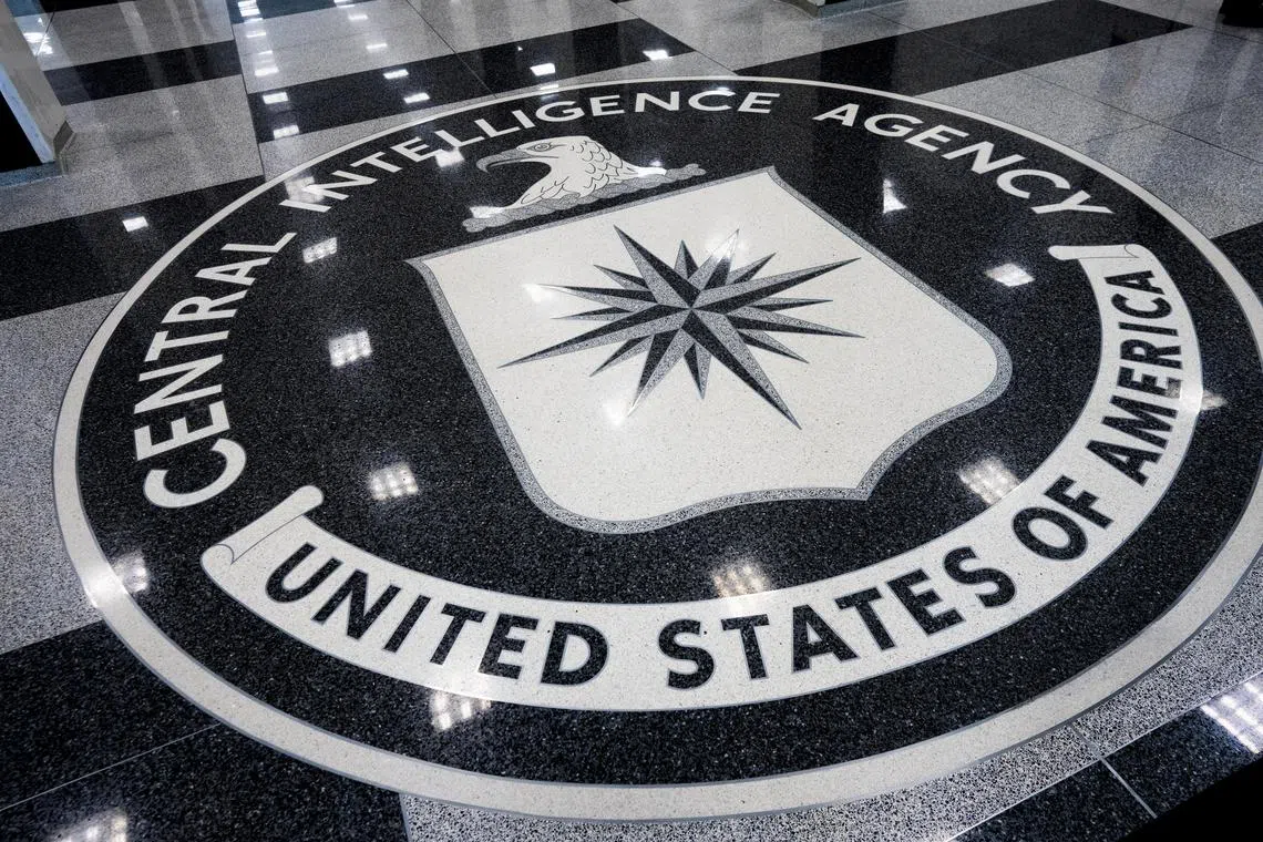 FILE — The CIA logo in the lobby of the CIA headquarters in Langley, Va., on Sept. 24, 2022. The CIA computer engineer who leaked secrets is sentenced to 40 years; Joshua Schulte, 35, who transmitted classified information to WikiLeaks, also faced child pornography charges. (Doug Mills/The New York Times)