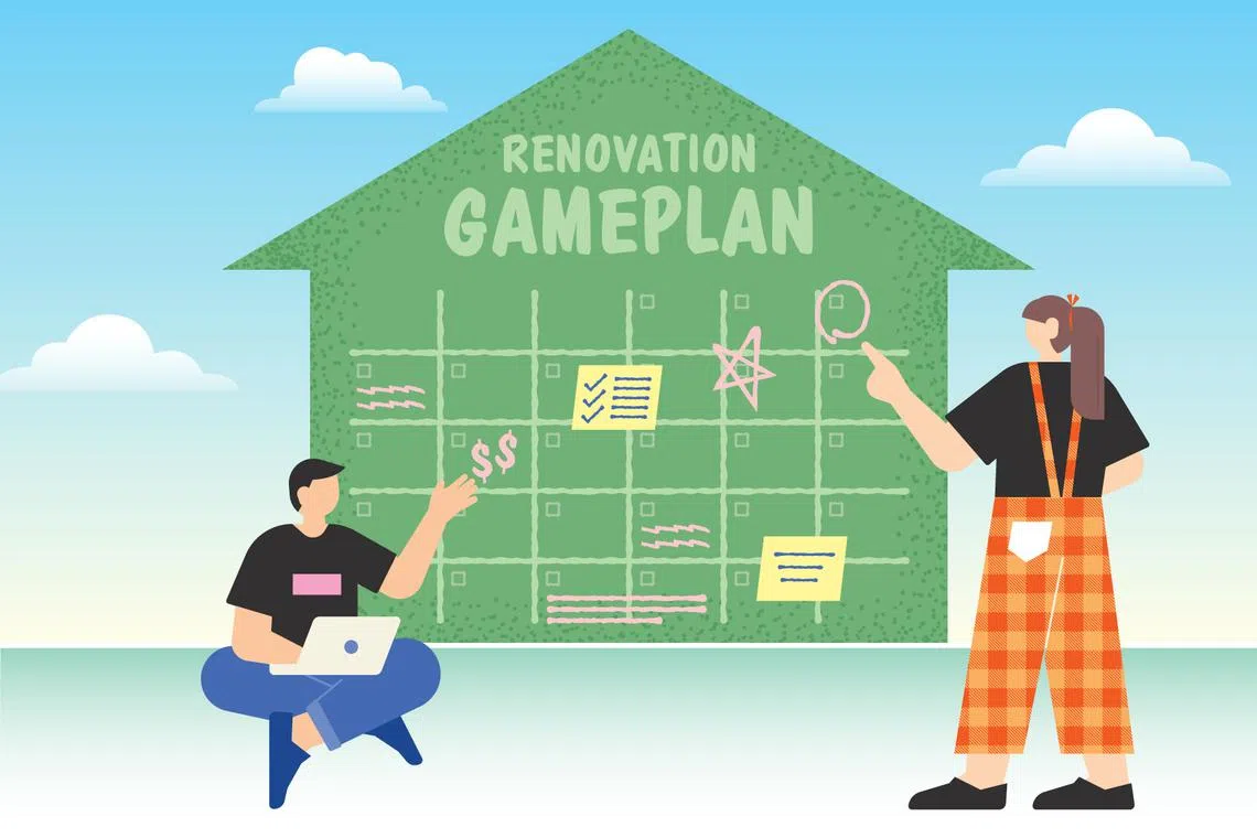 Without proper planning and budgeting, fixing botched renovation works later on can prove to be a nightmare.