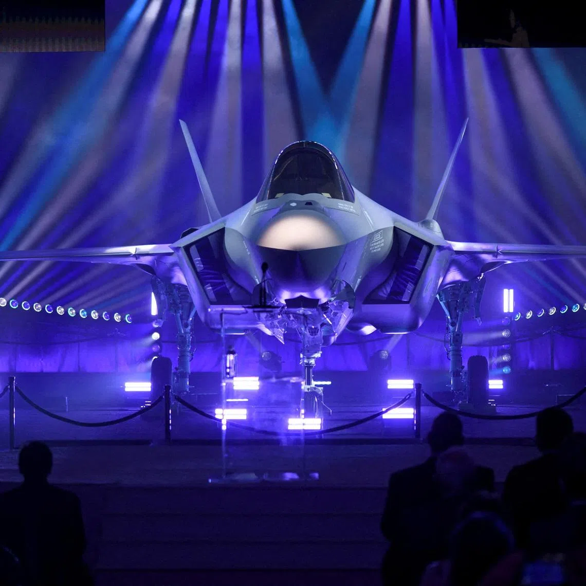 Unveiling of the new F-35 during a rollout ceremony of F-35 fighter jets ordered by Finland at the Lockheed Martin Aeronautics facility in Fort Worth, Texas, U.S. December 16, 2025.  REUTERS/Jeremy Lock/File Photo