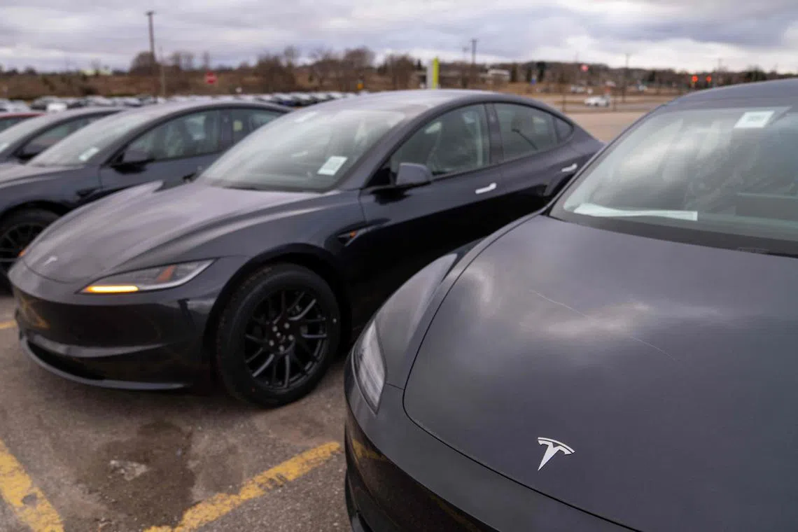 In February, the Trump administration’s first full month, Teslas made up 1.2 per cent of vehicles traded in.
