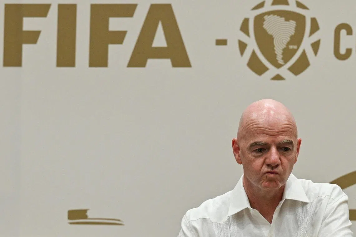 US President Donald Trump says would be ‘terrible mistake’ to replace FIFA chief Gianni Infantino