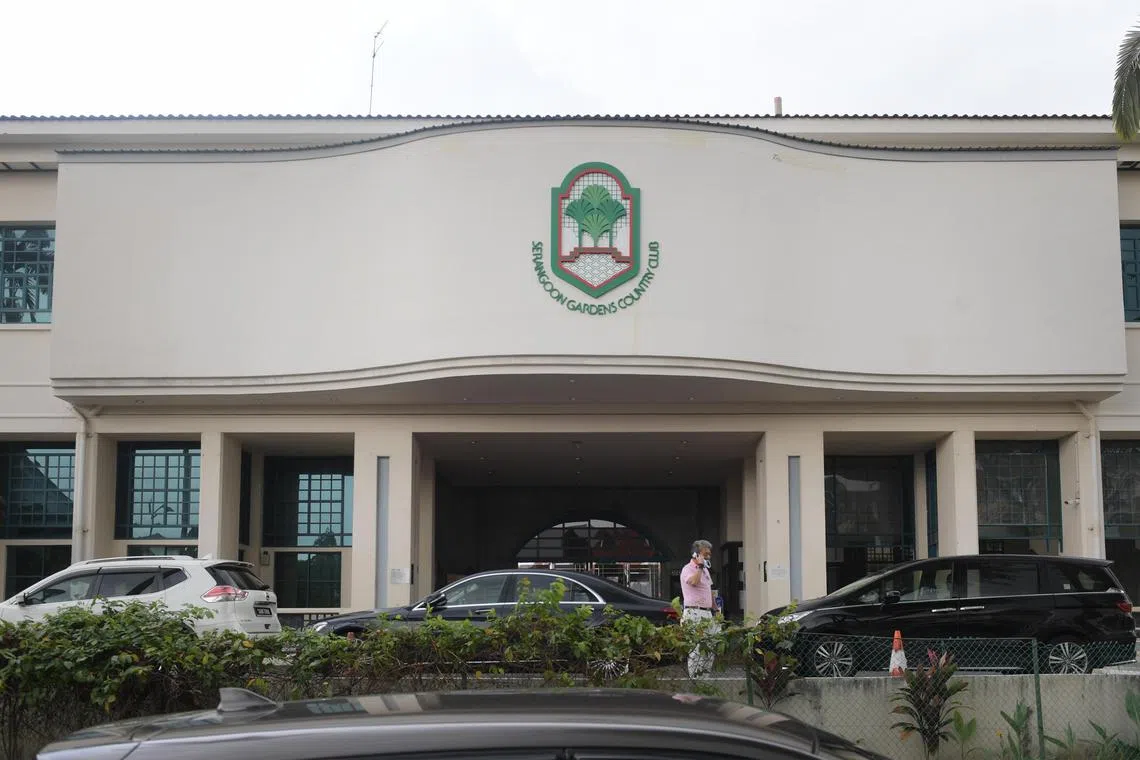 Facade of Serangoon Gardens Country Club.