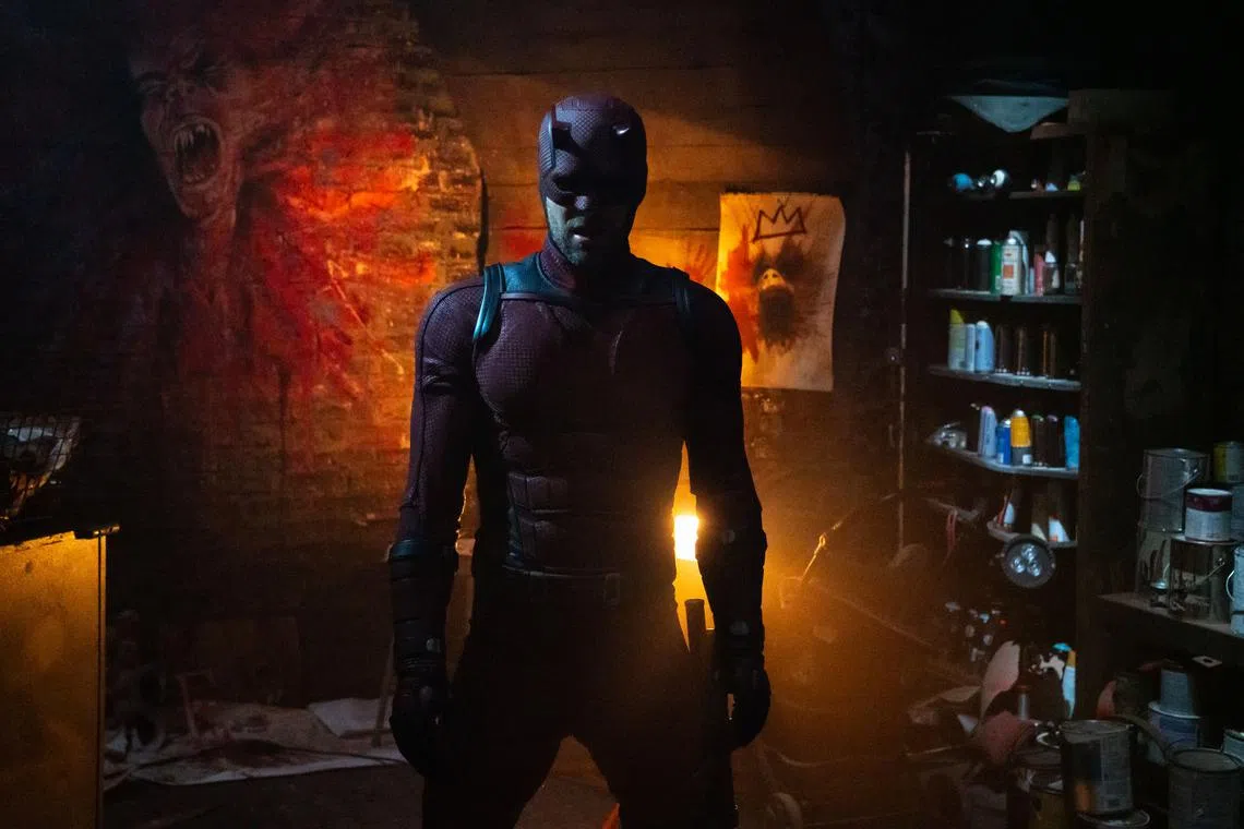 Charlie Cox in Daredevil: Born Again. 