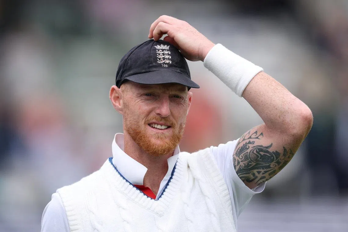FILE PHOTO: Cricket - England v New Zealand - First Test - Lord's Cricket Ground, London, Britain - June 7, 2026 England's Ben Stokes celebrates after the match Action Images via Reuters/Andrew Boyers/File Photo