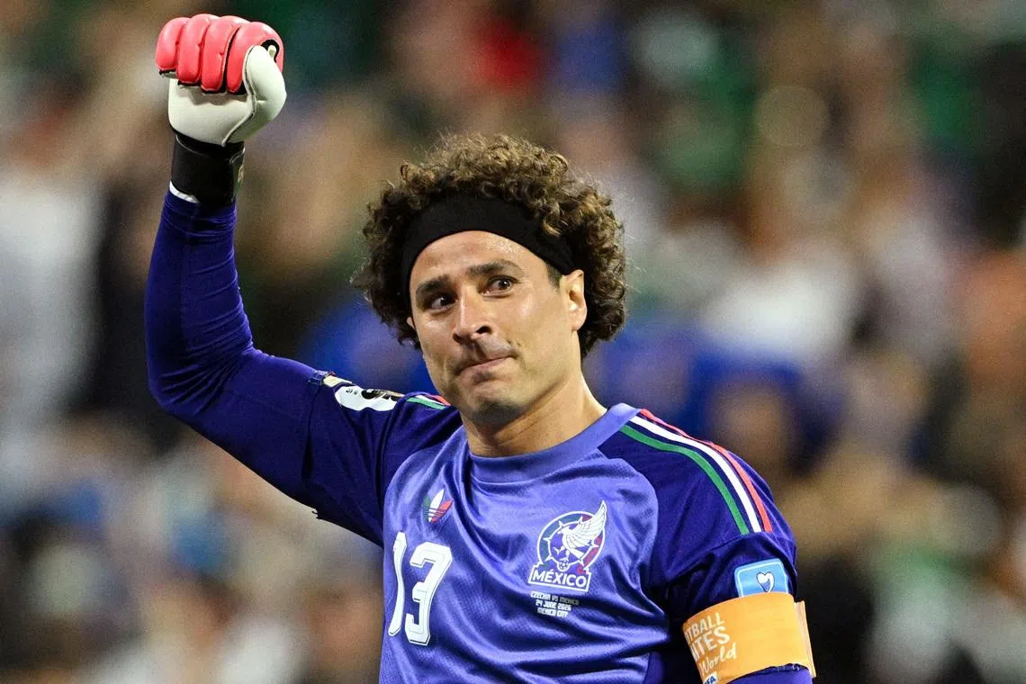 Mexico's Ochoa announces retirement from professional football