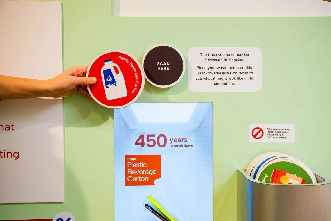 Galería de carbono - Escáner RFID