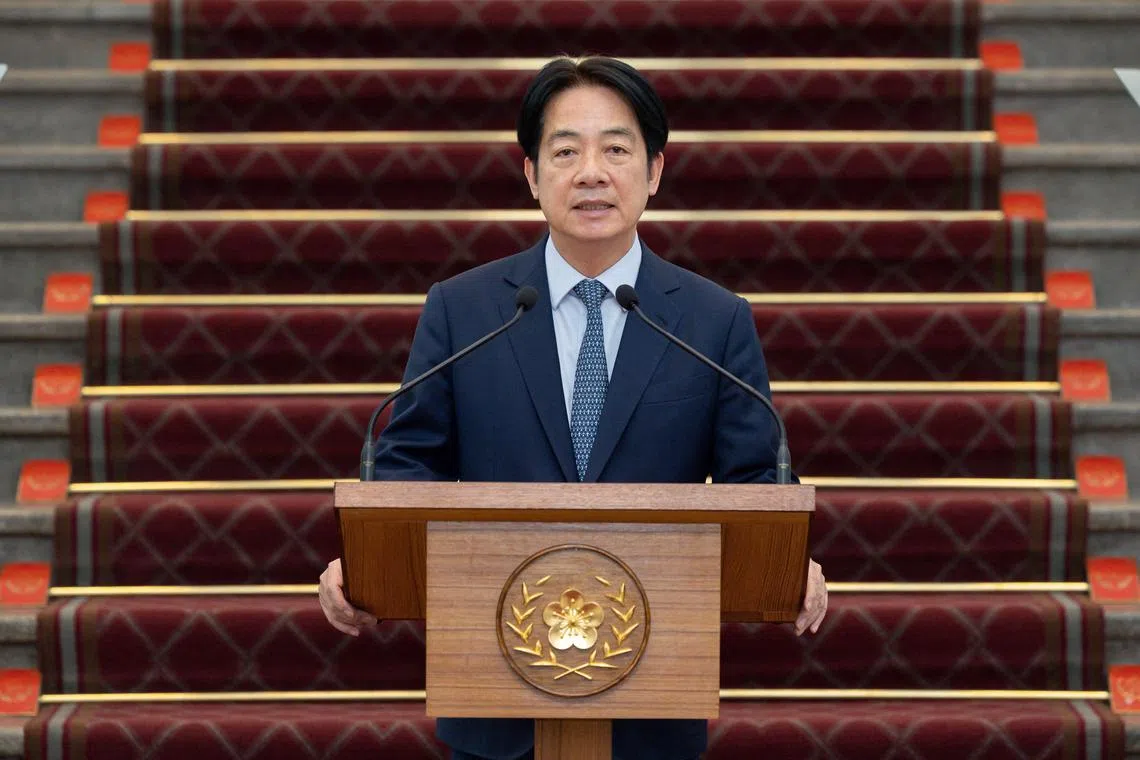 Mr Lai Ching-te's use of the term may help justify measures he laid out to counter Chinese influence and espionage efforts. 