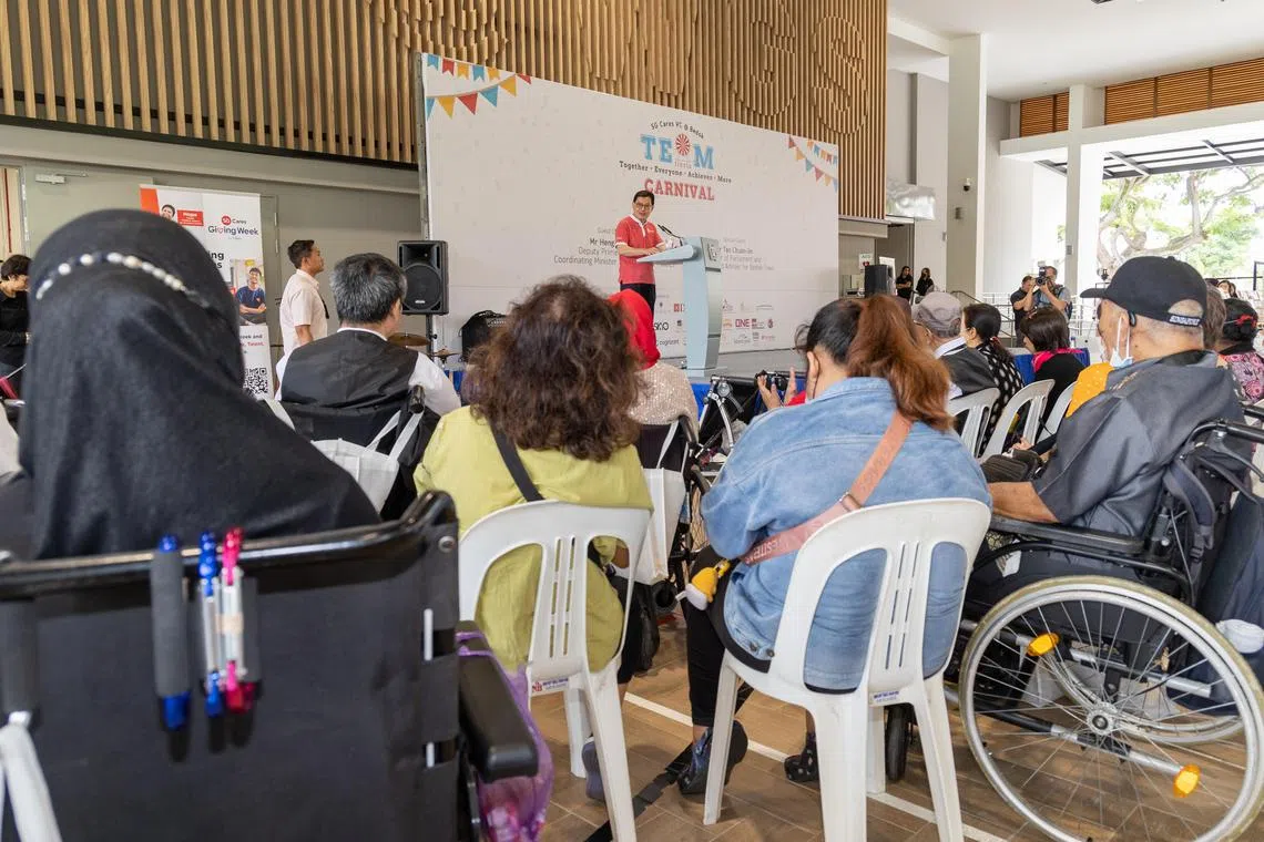 Better engagement of volunteers is key, said DPM Heng Swee Keat at a carnival organised for social service beneficiaries.