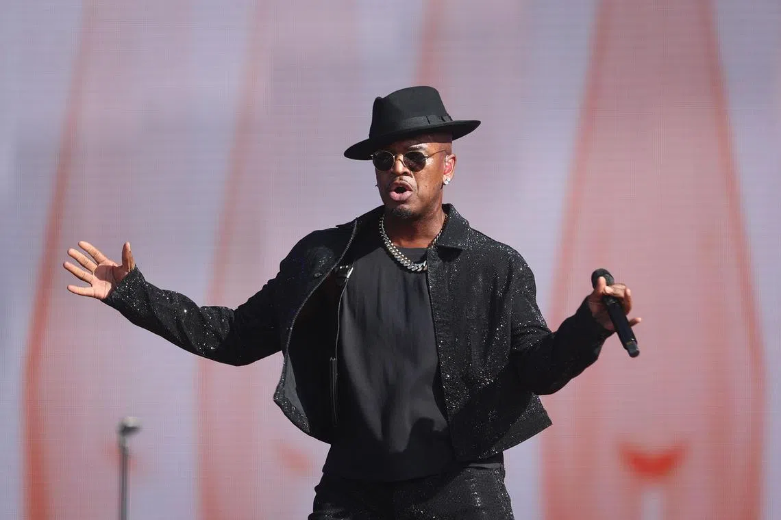 US R&B singer Ne-Yo sold out his first solo concert in Singapore in 2023.