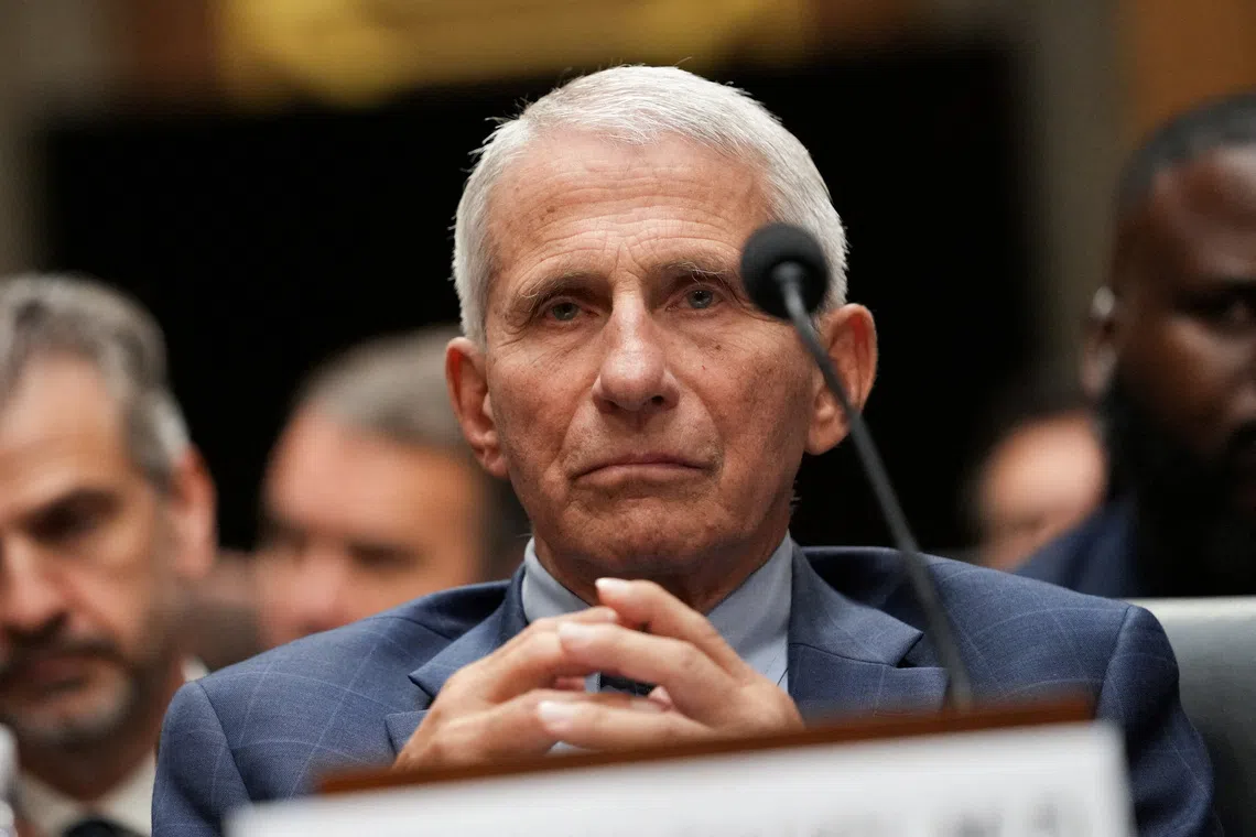 Anthony Fauci, the former Director of the National Institute of Allergy and Infectious Diseases had refused to answer questions during a hearing about the COVID-19 pandemic.