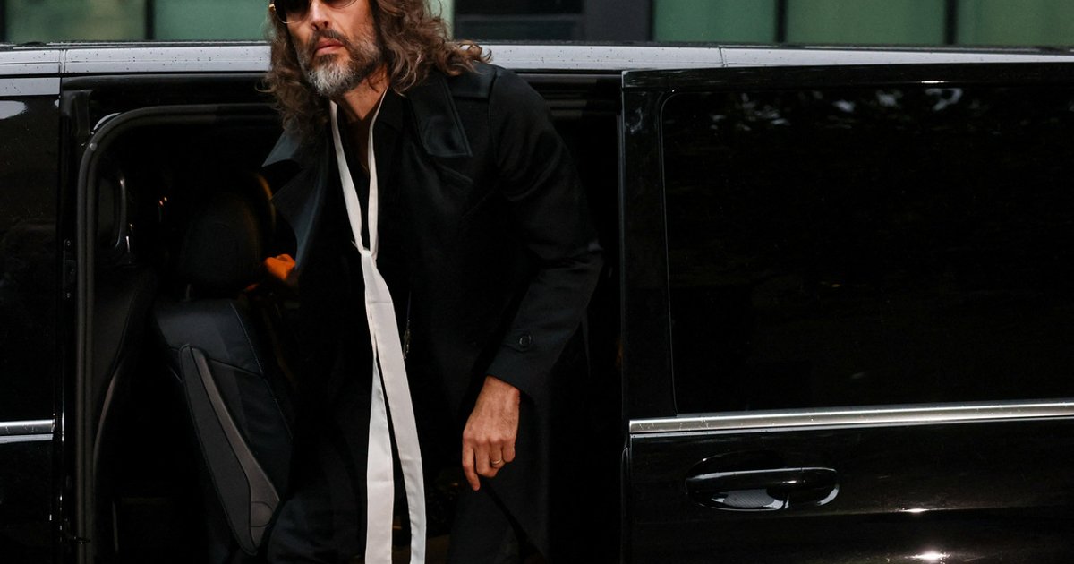 Comedian Russell Brand anally raped me, woman tells UK trial