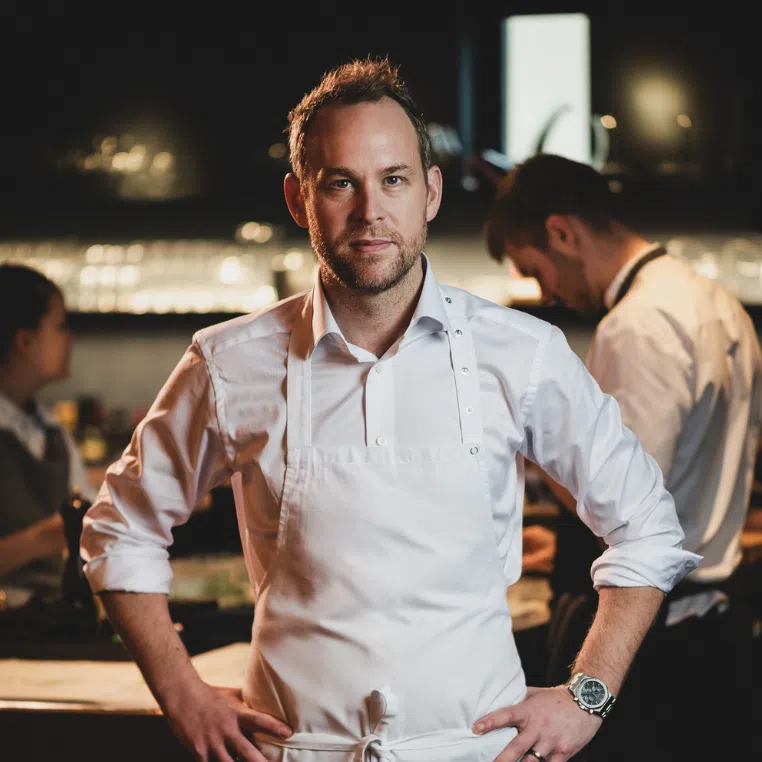 The three-Michelin-starred Restaurant Zen is by Swedish chef Bjorn Frantzen.