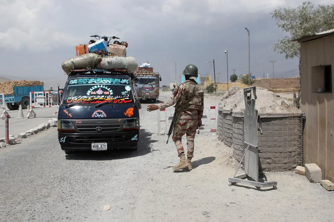 Paramilitary presence was stepped up following a deadly attack on miners in southwestern Pakistan.