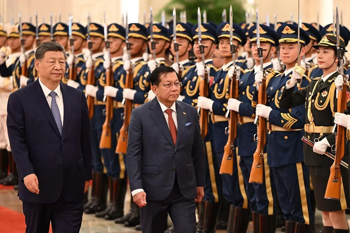 ‘Brotherly bonds’: Political recognition is top prize for Myanmar leader’s China visit