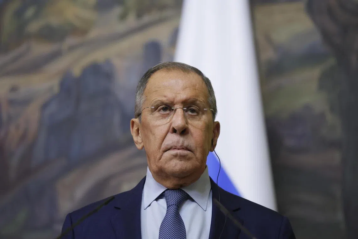 Russian Foreign Minister Sergei Lavrov is due to represent Russia at the meeting of the Group of 20 in New Delhi.