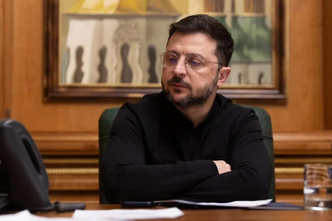 Ukrainian President Volodymyr Zelensky spoke by phone to US special envoy Steve Witkoff and Mr Jared Kushner. the son-in-law of US President Donald Trump.