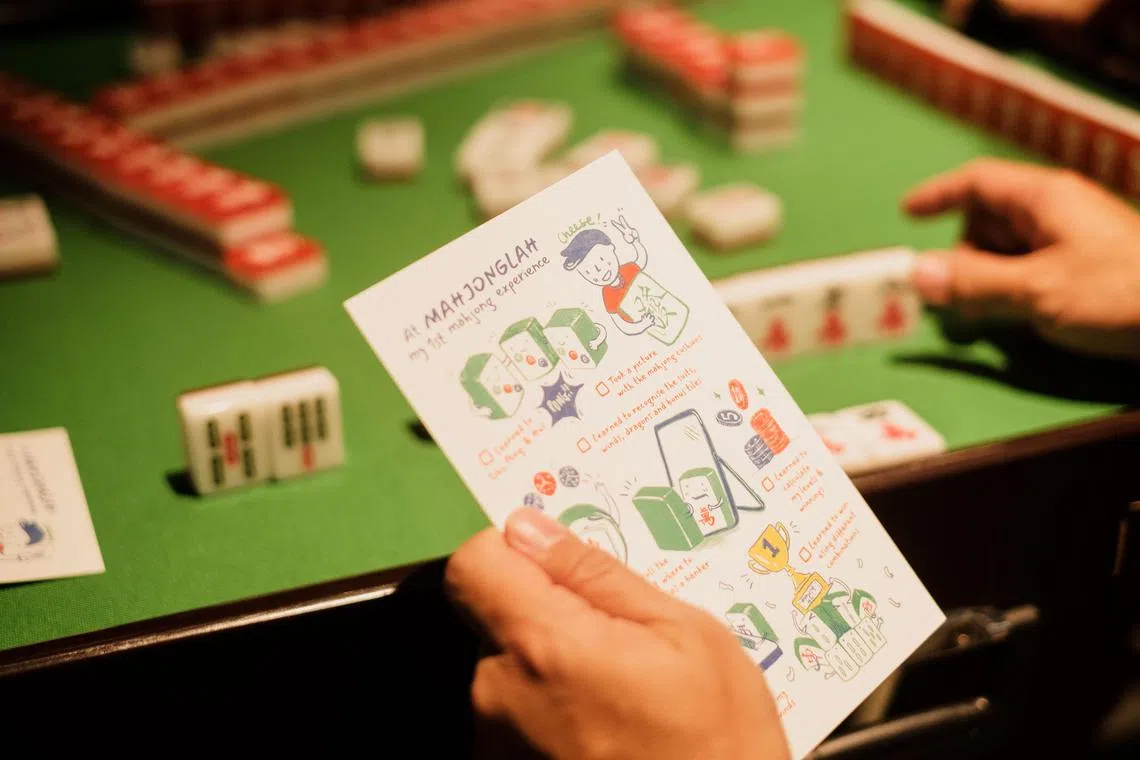 sfsccc - Learn to play the Singapore version of mahjong at Singapore Chinese Cultural Centre’s annual youth festival, RE•MIX 2K23, which is back for its fourth edition from November 5 to 19.



Credit:  Mahjong Lah