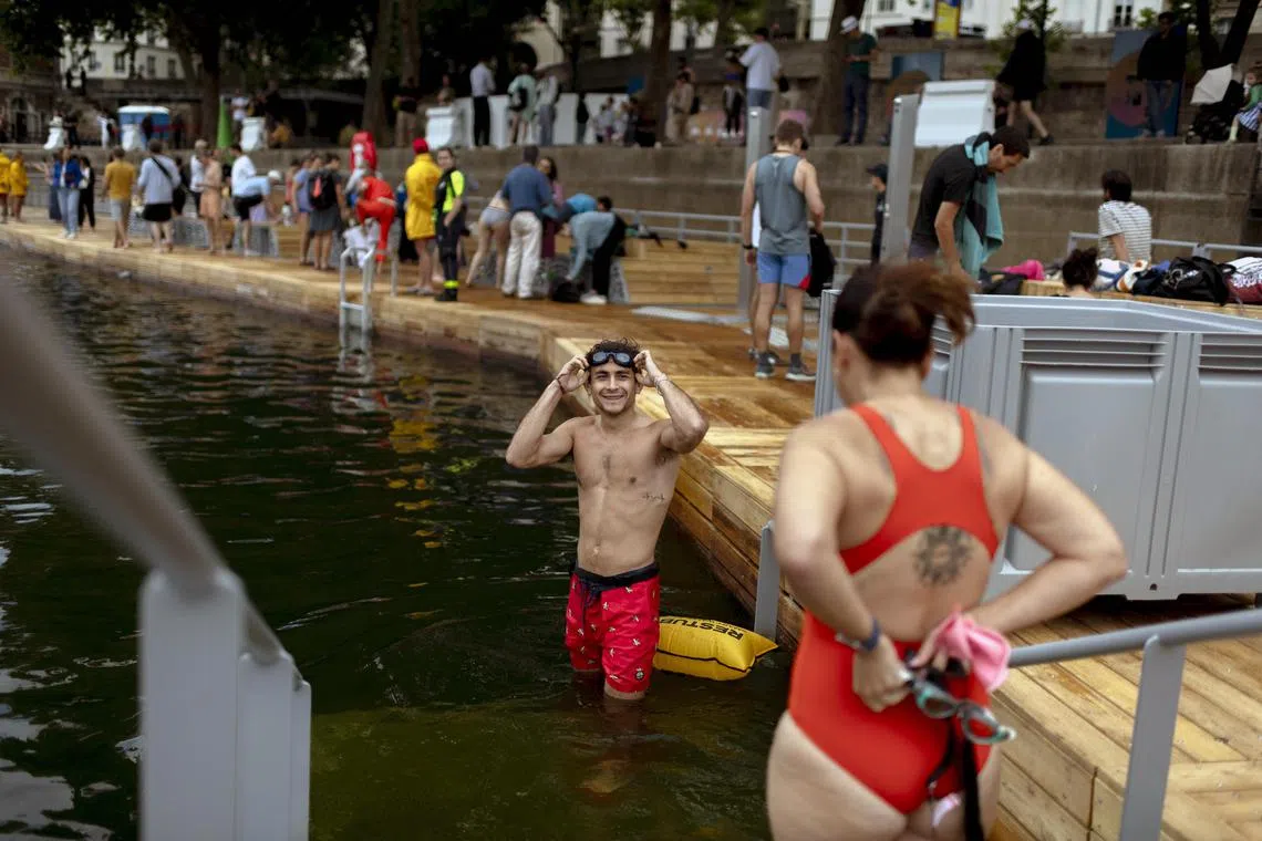 The opening of the Seine for swimming is seen as a key legacy of the Paris 2024 Olympics.