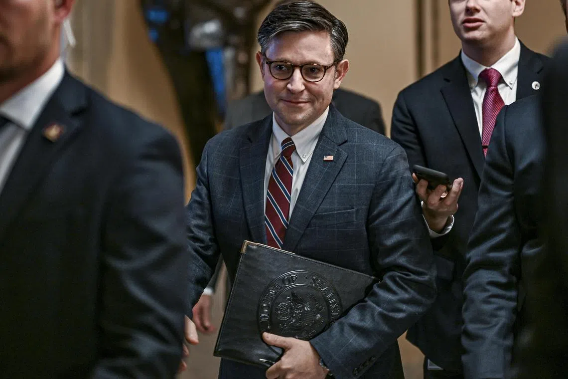 Republican House Speaker Mike Johnson's unorthodox shutdown Bill is unlikely to win support from Democrats or the White House.