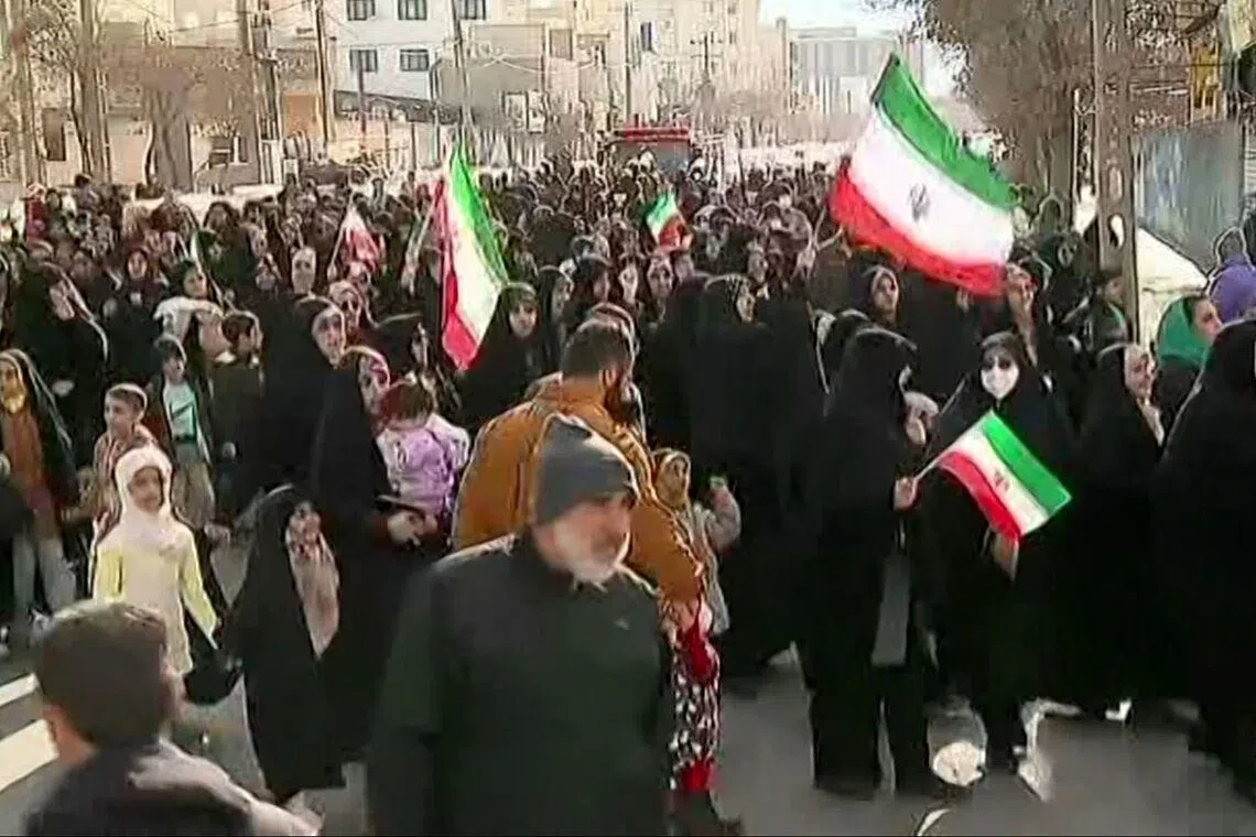 Iran's clerical establishment is facing the biggest anti-government protests since 2022.