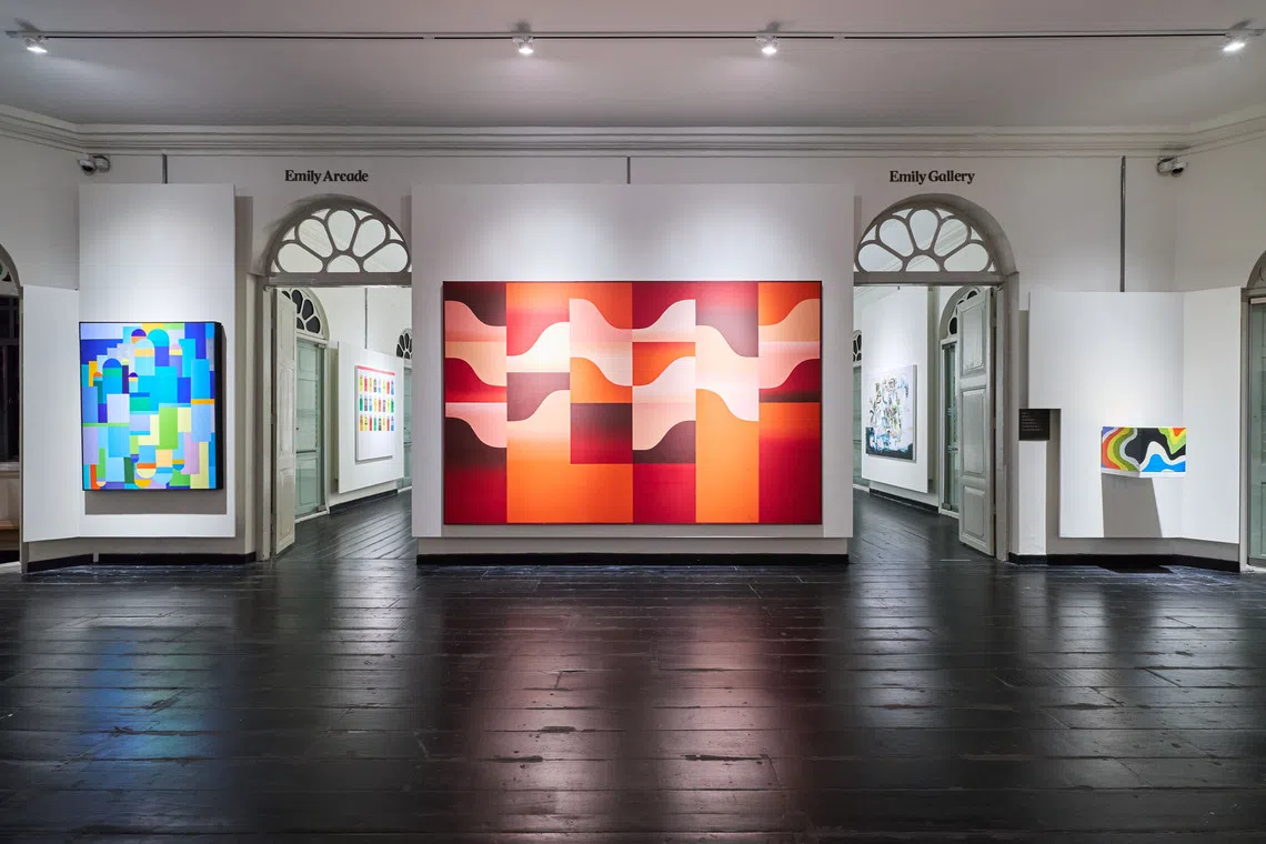 The Private Museum’s latest show tracks the development of abstraction in Singapore art.